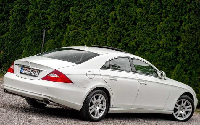 Mercedes-Benz CLS cena 42900 przebieg: 240000, rok produkcji 2007 z Radom małe 631